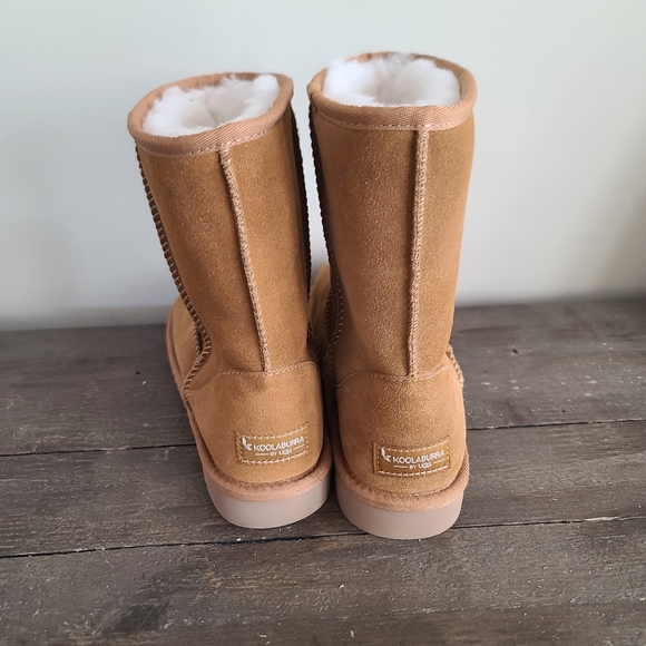 Koolaburra by UGG Koola Short Women's Suede Chestnut Books 1017090 Size 7 NEW - Picture 5 of 7